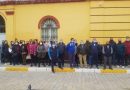 Concentración en La Corredera para protestar por los retrasos en el cobro del desempleo