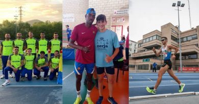 Tres jóvenes de Arahal participan en las mejores ligas nacionales de atletismo