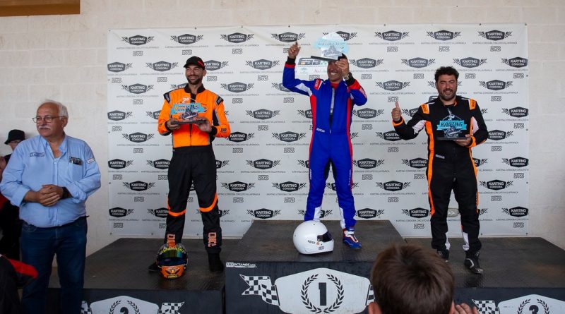 Otro podio en el Campeonato de Andalucía de karting para Jesús Frías