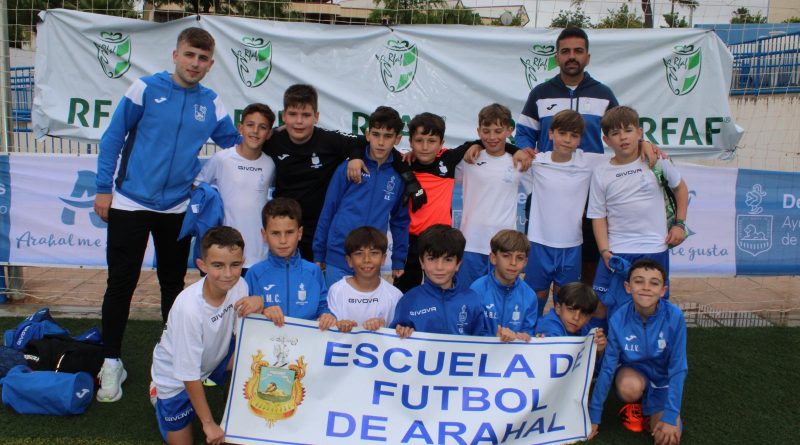 Arahal, bicampeón andaluz de los Mundialitos de Escuelas de Fútbol