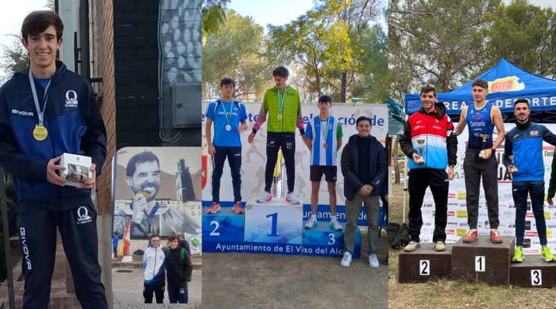 Nuevos éxitos en forma de podios para el atletismo local este fin de semana