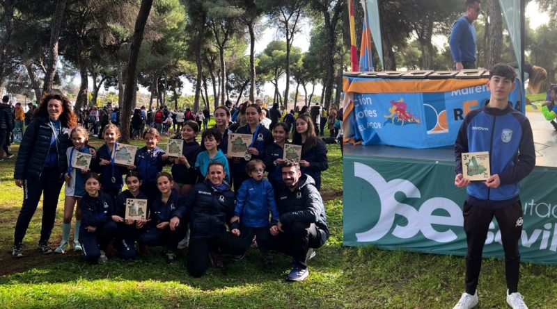 El Circuito Provincial de Cross finaliza con buenos resultados para la cantera de Arahal