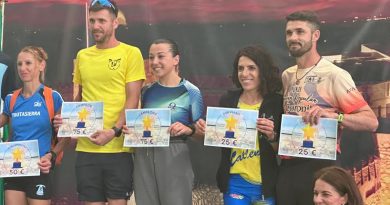 Alejandra Brenes y Daniel Suárez, campeona y subcampeón de la popular de El Coronil