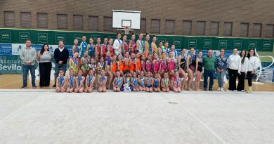 La gimnasia rítmica, protagonista en Arahal este fin de semana