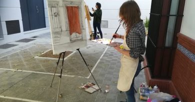 Arahal celebra un nuevo concurso de pintura al aire libre