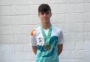 Póker de medallas para el nadador del Natación Arahal Fernando González